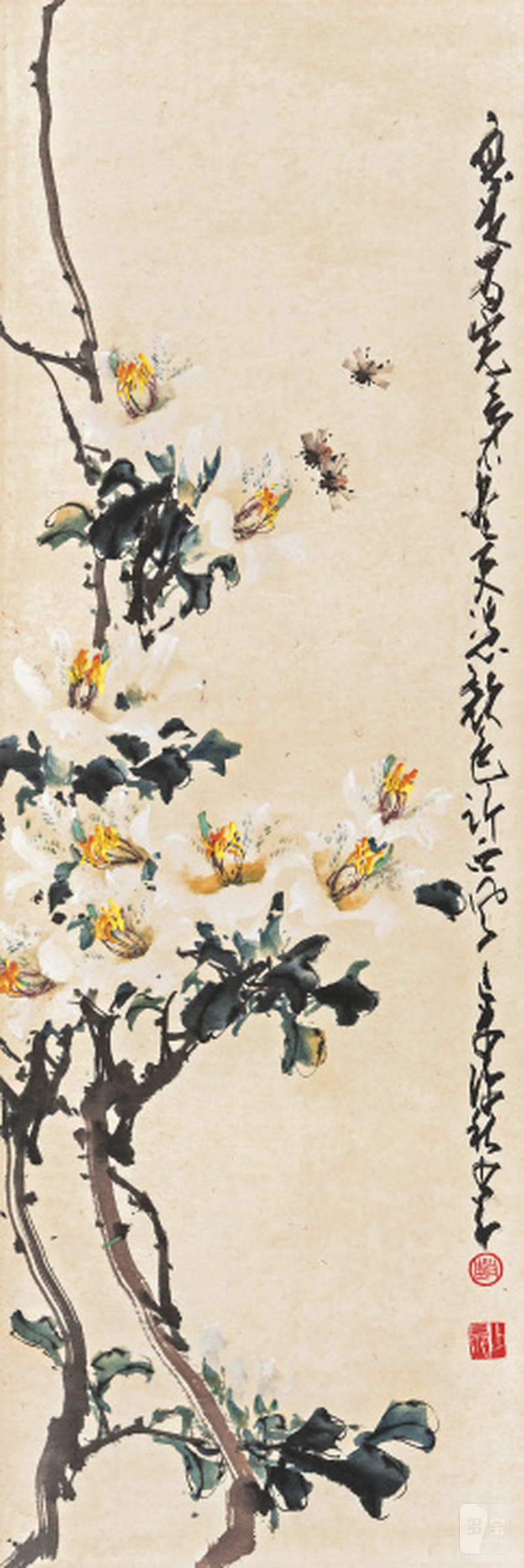 赵少昂 1905-1998 花鸟